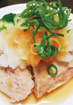 蒸し鶏あっさりおろしポン酢-レシピのメイン写真