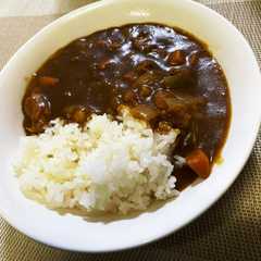 รูปของ 隠し味★味付けしっかり我が家カレー♡♡