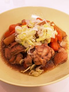 圧力鍋で簡単!鶏肉と大根の煮物-レシピのメイン写真