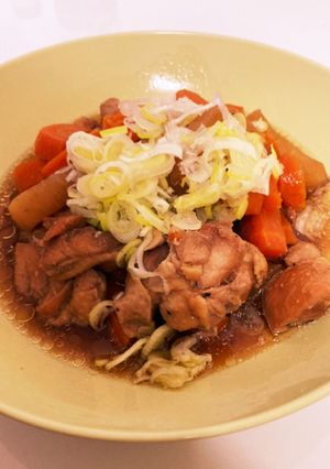 圧力鍋で簡単！鶏肉と大根の煮物-レシピのメイン写真