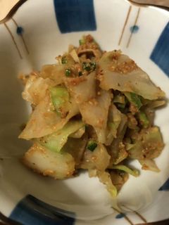 床漬け風でキャベツの和え物-レシピのメイン写真