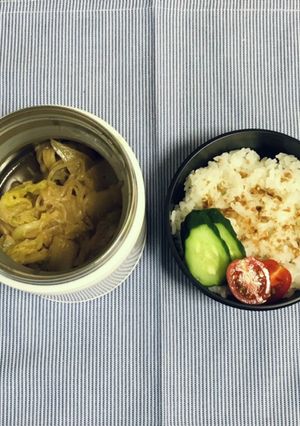 自分弁当・8月4日-レシピのメイン写真