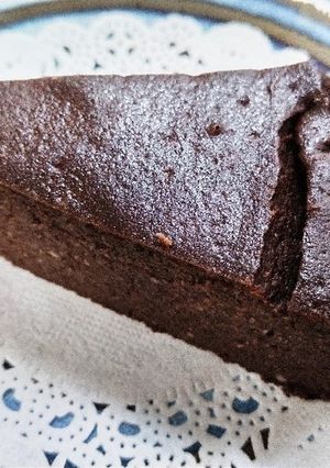 豆腐と豆乳を使った低糖質チョコケーキ-レシピのメイン写真