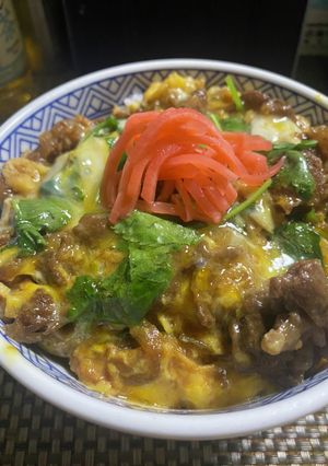 ウルトラマンドの　牛肉のフワトロ　他人丼-レシピのメイン写真