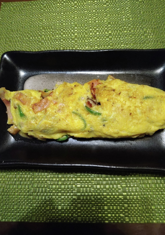 揚げ物の残りの玉子を活用した玉子焼き-レシピのメイン写真