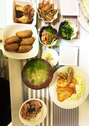 釣ったスズキでフライ！ちくわの磯部焼き-レシピのメイン写真