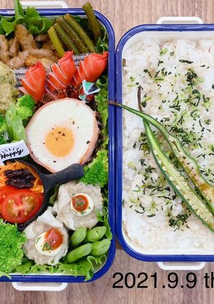 男子高校生お弁当★064-レシピのメイン写真