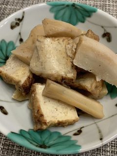 美味!厚揚げと蓮根のきんぴら-レシピのメイン写真