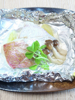 鯛のホイル焼き-レシピのメイン写真