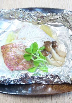 鯛のホイル焼き-レシピのメイン写真
