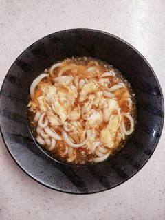 あったか かき玉 うどん-レシピのメイン写真