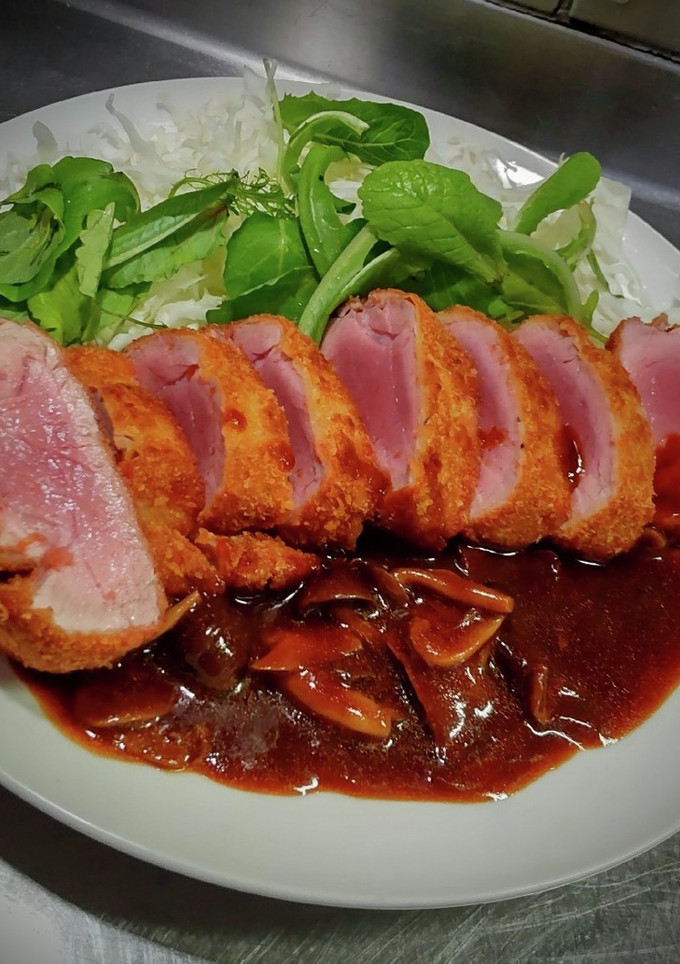 棒ヒレカツのデミソース❨(@≧↺≦@)❩-レシピのメイン写真