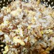 簡単美味・卵と豚挽き肉のガーリック炒飯