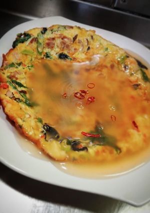 野菜たっぷり蟹玉ヾ❨(@≧↺≦@)❩ノ-レシピのメイン写真