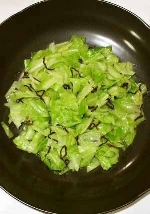 塩こんぶキャベツ♪簡単サラダ胃弱の食養生-レシピのメイン写真