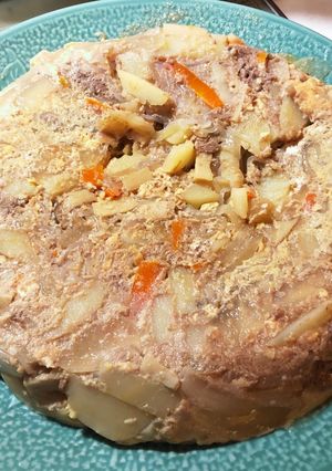 グルテンフリー あーちゃんの牛肉卵とじ-レシピのメイン写真