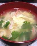 お上品！余った三葉で簡単お吸物