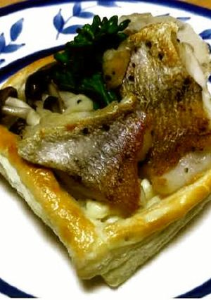 連子鯛のクリームパイ-レシピのメイン写真