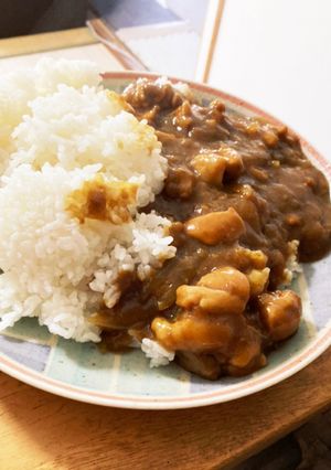 フライパンで手抜き簡単チキンカレー-レシピのメイン写真