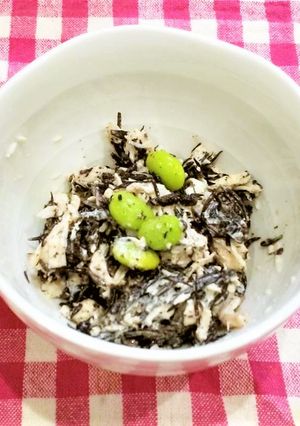 ひじきとサラダチキンのマヨ和え☆-レシピのメイン写真