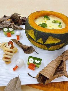 ハロウィン★かぼちゃのグラタン-レシピのメイン写真