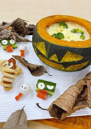 ハロウィン★かぼちゃのグラタン-レシピのメイン写真