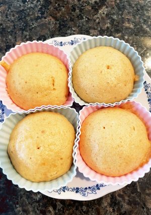 ☆離乳食後期☆バナナときなこの蒸しパン-レシピのメイン写真
