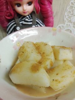 リカちゃん♡長芋煮(干がれいだし煮)-レシピのメイン写真