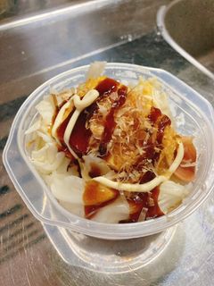 余ったオムレツで お好み焼き風丼-レシピのメイン写真