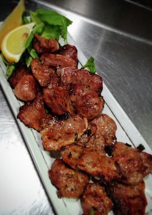 豚タンとカシラの網焼き❨(@≧↺≦@)❩-レシピのメイン写真