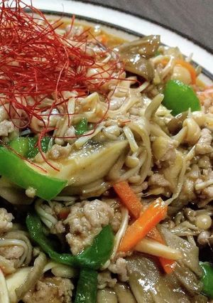 麻婆風きのこ炒め-レシピのメイン写真