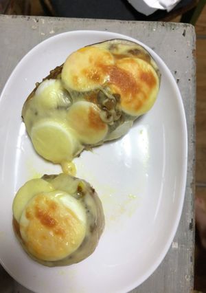 トマトとナスのキーマカレー詰め-レシピのメイン写真
