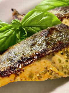 秋鮭のレモンバジル焼き-レシピのメイン写真
