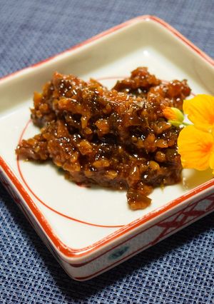 トマトと干しシイタケ入りピーマンみそ-レシピのメイン写真