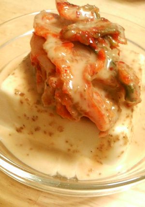 簡単オツマミ☆キムチ豆腐-レシピのメイン写真