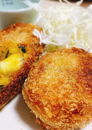 ほっくり☆かぼちゃとさつまいものコロッケ-レシピのメイン写真