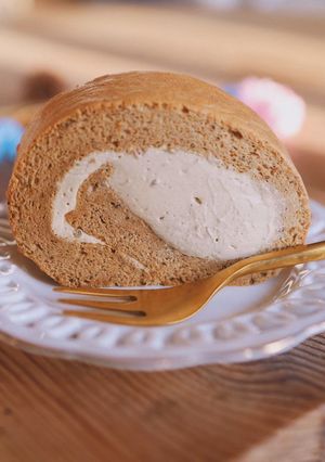 アールグレイロールケーキ-レシピのメイン写真