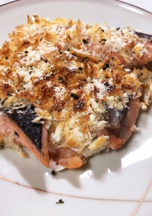 簡単！生鮭パン粉グリル焼き☆-レシピのメイン写真