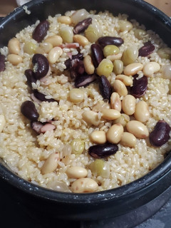 豆入り玄米もちもちご飯●お鍋で簡単!-レシピのメイン写真