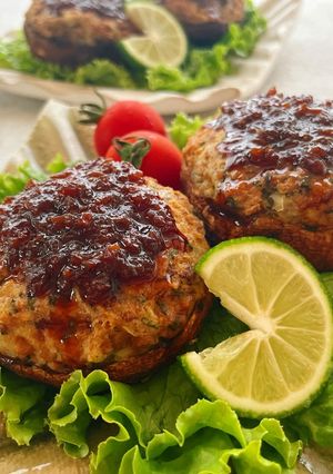 椎茸の肉詰め-レシピのメイン写真