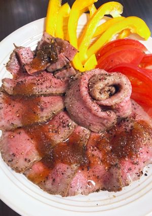 お肉美味しい！ご飯進む！簡単玉ねぎソース-レシピのメイン写真