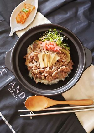 アレンジスタイル～エリンギ入りの牛丼☆-レシピのメイン写真