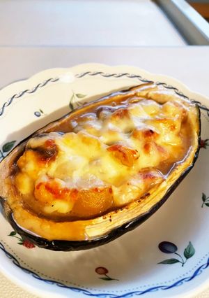 米ナスの吹き寄せチーズ　-レシピのメイン写真