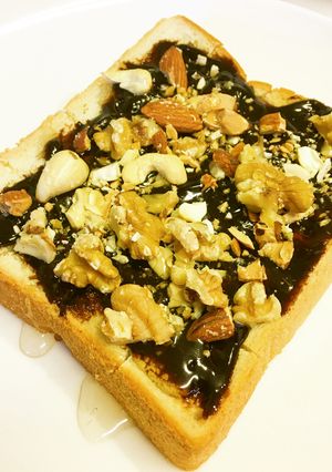 #チョコナッツトースト-レシピのメイン写真