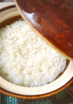 実は簡単♪ふっくら美味しい土鍋ごはん♪-レシピのメイン写真