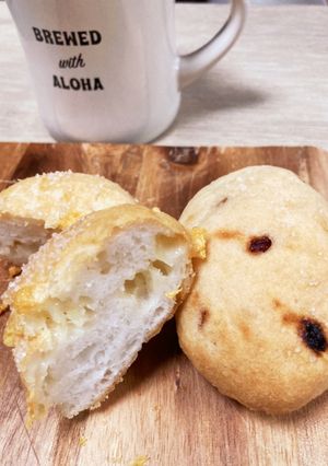 米粉のチーズ&レーズンパン(グルテン無)-レシピのメイン写真