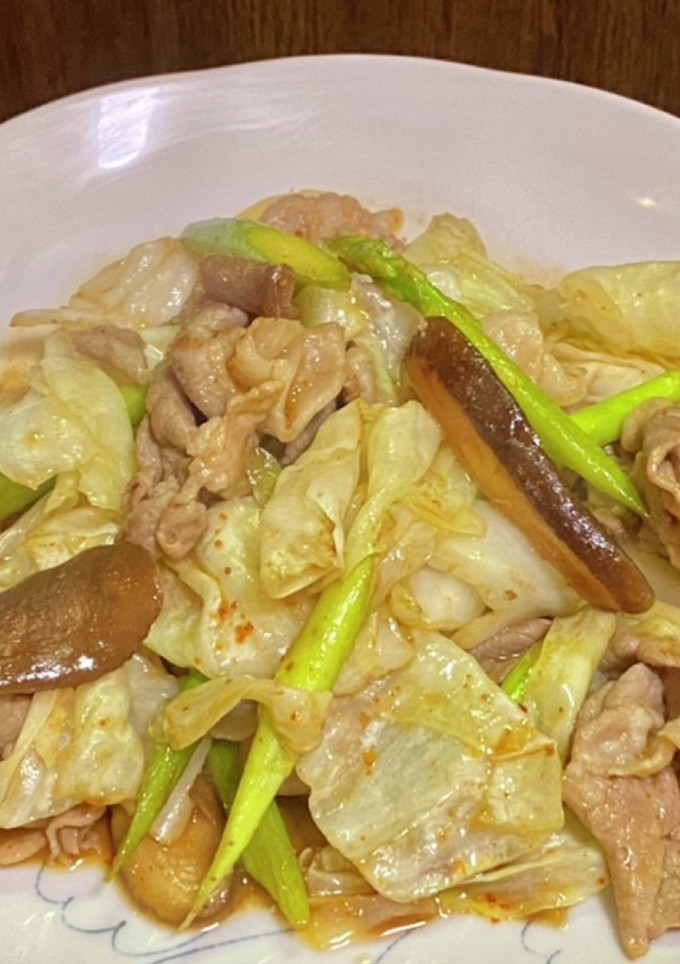 焼肉のタレで豚こまとキャベツの炒め物-レシピのメイン写真
