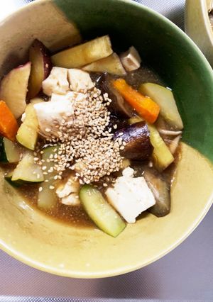 ポン酢で減塩甘酢炒め味春雨炒め煮-レシピのメイン写真