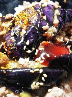 ぶっこみ☆なすとひき肉の味噌炒め♪-レシピのメイン写真