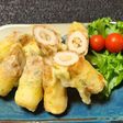 新生姜詰めちくわの磯部揚げ